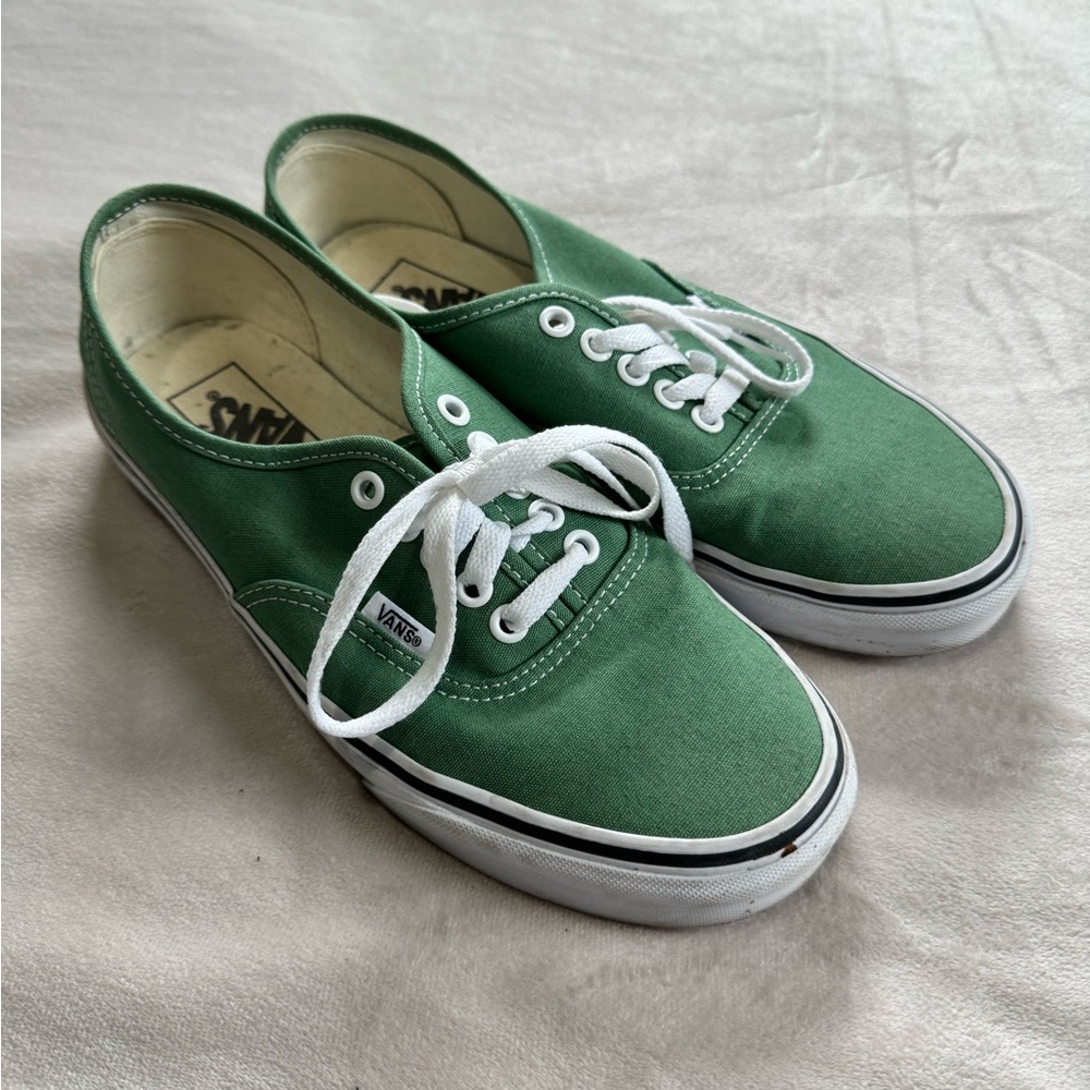 Size 9 Women’s/7 Men’s- VANS Authentic Green - VN0A5JMPYQW